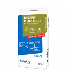 Glet nivelare si finisare Rigips DUO GLET 2-in-1, 1-10 mm, 5 kg